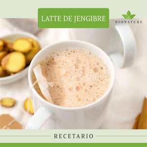 Latte de jengibre